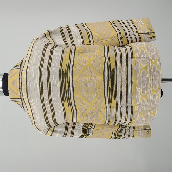 NWT Chico's Geometric Print Jacket Women's Size 2 Petite - Picture 3 of 11